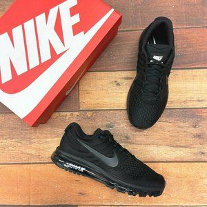 mens nike air max 2017 triple black